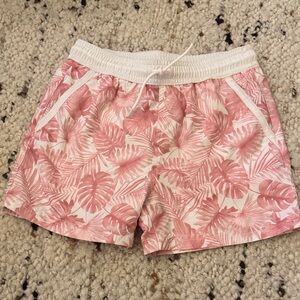 Gray Malin Pink Tropical Print Women's Athletic Shorts